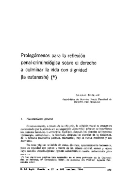 <BR>Data: 10/1990<BR>Fonte: Revista de informação legislativa, v. 27, n. 108, p. 253-270, out./dez. 1990<BR>Parte de: ->Revista de informação legislativa : v. 27, n. 108 (out./dez. 1990)<BR>Responsabilidade: Antonio Beristain<BR>Endereço para citar este d