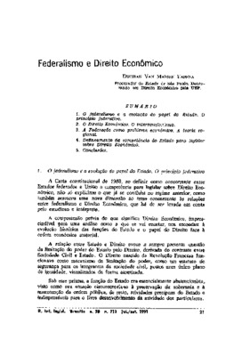 <BR>Data: 07/1991<BR>Fonte: Revista de informação legislativa, v. 28, n. 111, p. 21-40, jul./set. 1991<BR>Parte de: -www2.senado.leg.br/bdsf/item/id/496843->Revista de informação legislativa : v. 28, n. 111 (jul./set. 1991)<BR>Responsabilidade: