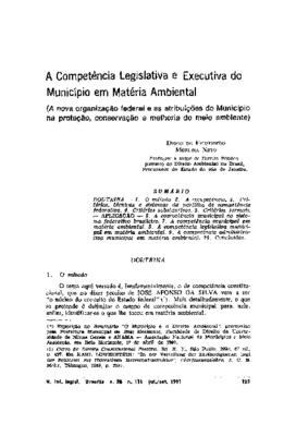 <BR>Data: 07/1991<BR>Fonte: Revista de Informação Legislativa, v. 28, n. 111, p. 123-138, jul./set. 1991 | Revista de Direito da Procuradoria Geral do Estado do Rio de Janeiro, n. 44, p. 88-105, 1992<BR>Parte de: -www2.senado.leg.br/bdsf/item/i