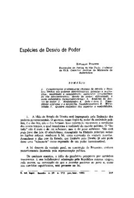 <BR>Data: 01/1992<BR>Fonte: Revista de informação legislativa, v. 29, n. 113, p. 217-228, jan./mar. 1992<BR>Parte de: ->Revista de informação legislativa : v. 29, n. 113 (jan./mar. 1992)<BR>Responsabilidade: Ronaldo Poletti<BR>Endereço para citar este doc