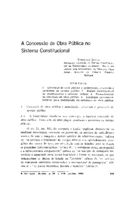 <BR>Data: 07/1992<BR>Fonte: Revista de informação legislativa, v. 29, n. 115, p. 191-202, jul./set. 1992 | Revista trimestral de direito público, n. 1, p. 224-232, 1993<BR>Parte de: ->Revista de informação legislativa : v. 29, n. 115 (jul./set. 1992)<BR>R