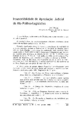 <BR>Data: 07/1992<BR>Fonte: Revista de informação legislativa, v. 29, n. 115, p. 581-592, jul./set. 1992<BR>Parte de: ->Revista de informação legislativa : v. 29, n. 115 (jul./set. 1992)<BR>Responsabilidade: José Nagel<BR>Endereço para citar este document