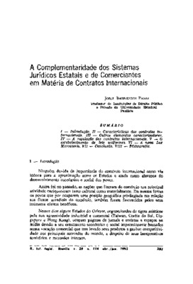 <BR>Data: 04/1992<BR>Fonte: Revista de informação legislativa, v. 29, n. 114, p. 283-294, abr./jun. 1992 | Revista do curso de direito da Universidade Federal de Uberlândia, v. 22, n. 1/2, p. 171-183, dez. 1993<BR>Parte de: -www2.senado.leg.br/