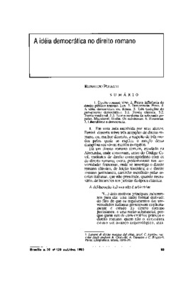 <BR>Data: 10/1993<BR>Fonte: Revista de informação legislativa, v. 30, n. 120, p. 89-105, out./dez. 1993<BR>Parte de: -www2.senado.leg.br/bdsf/item/id/496852->Revista de informação legislativa : v. 30, n. 120 (out./dez. 1993)<BR>Responsabilidade