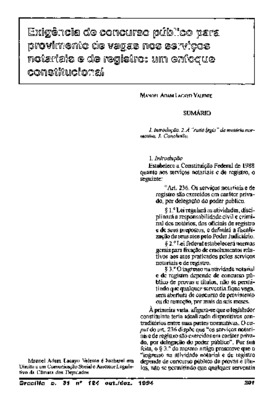 <BR>Data: 10/1994<BR>Fonte: Revista de informação legislativa, v. 31, n. 124, p. 201-203, out./dez. 1994<BR>Conteúdo: Introdução -- A -ratio legis- da matéria normativa -- Conclusão<BR>Parte de: ->Revista de informação legislativa : v. 31, n. 124 (out./de