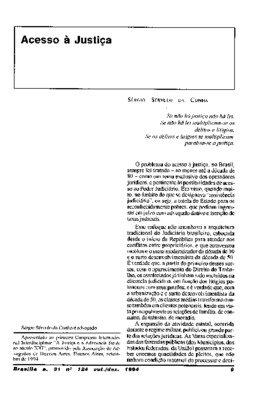 <BR>Data: 10/1994<BR>Fonte: Revista de informação legislativa, v. 31, n. 124, p. 9-11, out./dez. 1994<BR>Parte de: ->Revista de informação legislativa : v. 31, n. 124 (out./dez. 1994)<BR>Responsabilidade: Sérgio Sérvulo da Cunha<BR>Endereço para citar est