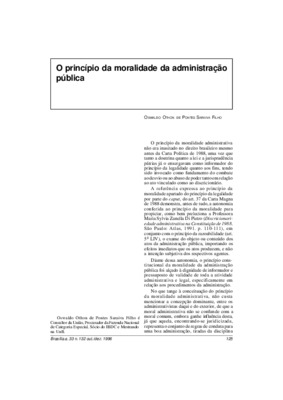 <BR>Data: 10/1996<BR>Fonte: Revista de informação legislativa, v. 33, n. 132, p. 125-129, out./dez. 1996 | Cadernos de Direito Constitucional e Ciência Política, v. 6, n.  22, p. 129-132, jan./mar. 1998<BR>Parte de: ->Revista de informação legislativa : v