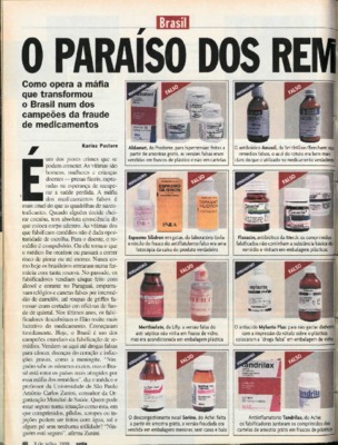 <BR>Data: 07/1998<BR>Fonte: Veja, v.31, nº 27, p. 40-47, jul. de 1998<BR>Endereço para citar este documento: ->www2.senado.leg.br/bdsf/item/id/183657