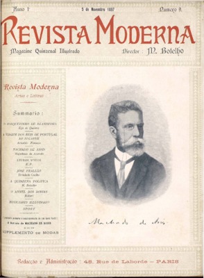 <BR>Data: 05/11/1897<BR>Responsabilidade: Diretor, Martinho Botelho<BR>Endereço para citar este documento: ->www2.senado.leg.br/bdsf/item/id/385399