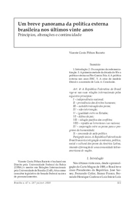 <BR>Data: 07/2010<BR>Fonte: Revista de informação legislativa, v. 47, n. 187, p. 321-329, jul./set. 2010 | Constituição de 1988 : o Brasil 20 anos depois, v.1<BR>Parte de: ->Revista de informação legislativa : v. 47, n. 187 (jul./set. 2010)<BR>Responsabil