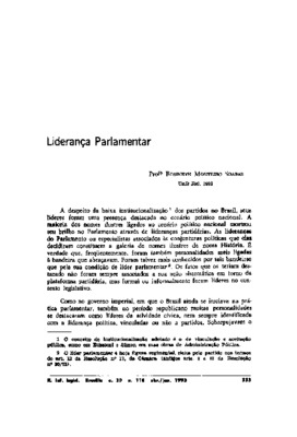 <BR>Data: 04/1993<BR>Fonte: Revista de informação legislativa, v. 30, n. 118, p. 333-348, abr./jun. 1993<BR>Responsabilidade: Rosineth Monteiro Soares<BR>Endereço para citar este documento: -www2.senado.leg.br/bdsf/item/id/176582->www2.s