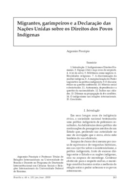 <BR>Data: 01/2009<BR>Fonte: Revista de informação legislativa, v. 46, n. 181, p. 163-185, jan./mar. 2009<BR>Parte de: ->Revista de informação legislativa : v. 46, n. 181 (jan./mar. 2009)<BR>Responsabilidade: Argemiro Procópio<BR>Endereço para citar este d