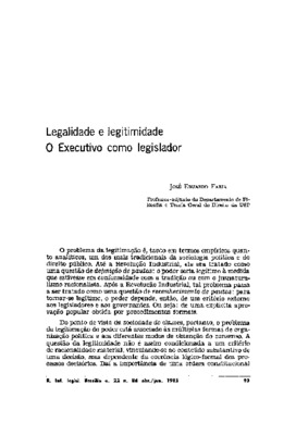 <BR>Data: 04/1985<BR>Fonte: Revista de informação legislativa, v. 22, n. 86, p. 93-104, abr./jun. 1985<BR>Parte de: -www2.senado.leg.br/bdsf/item/id/496818->Revista de informação legislativa : v. 22, n. 86 (abr./jun. 1985)<BR>Responsabilidade: 