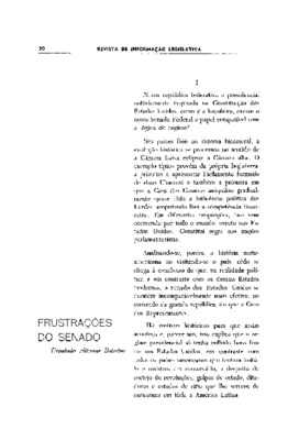 <BR>Data: 09/1964<BR>Fonte: Revista de informação legislativa, v.1, n. 3, p. 30-35, set. 1964<BR>Parte de: ->Revista de informação legislativa : v. 1, n. 3 (set. 1964)<BR>Responsabilidade: Deputado Aliomar Baleeiro<BR>Endereço para citar este documento: -