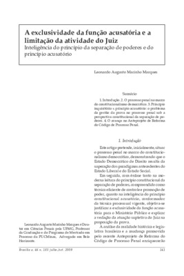 <BR>Data: 07/2009<BR>Fonte: Revista de informação legislativa, v. 46, n. 183, p. 141-153, jul./set. 2009<BR>Parte de: -www2.senado.leg.br/bdsf/item/id/496915->Revista de informação legislativa : v. 46, n. 183 (jul./set. 2009)<BR>Responsabilidad