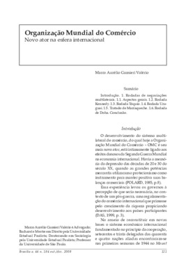 <BR>Data: 10/2009<BR>Fonte: Revista de informação legislativa, v. 46, n. 184, p. 121-130, out./dez. 2009<BR>Parte de: ->Revista de informação legislativa : v. 46, n. 184 (out./dez. 2009)<BR>Responsabilidade: Marco Aurélio Gumieri Valério<BR>Endereço para 