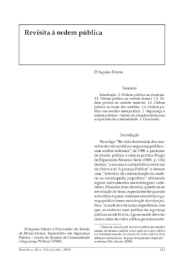 <BR>Data: 10/2009<BR>Fonte: Revista de informação legislativa, v. 46, n. 184, p. 131-147, out./dez. 2009<BR>Parte de: ->Revista de informação legislativa : v. 46, n. 184 (out./dez. 2009)<BR>Responsabilidade: D´Aquino Filocre<BR>Endereço para citar este do