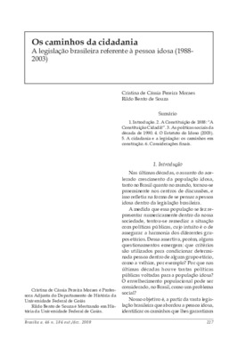 <BR>Data: 10/2009<BR>Fonte: Revista de informação legislativa, v. 46, n. 184, p. 227-244, out./dez. 2009<BR>Parte de: ->Revista de informação legislativa : v. 46, n. 184 (out./dez. 2009)<BR>Responsabilidade: Cristina de Cássia Pereira Moraes, Rildo Bento 