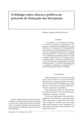 <BR>Data: 04/2010<BR>Fonte: Revista de informação legislativa, v. 47, n. 186, p. 7-28, abr./jun. 2010<BR>Parte de: ->Revista de informação legislativa : v. 47, n. 186 (abr./jun. 2010)<BR>Responsabilidade: Fabiano Augusto Martins Silveira<BR>Endereço para 