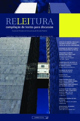 <BR>Data: 07/2010<BR>Responsabilidade: Centro de Estudos da Consultoria do Senado Federal.<BR>Endereço para citar este documento: ->www2.senado.leg.br/bdsf/item/id/496291