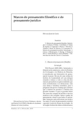 <BR>Data: 10/2010<BR>Fonte: Revista de informação legislativa, v. 47, n. 188, p. 7-21, out./dez. 2010<BR>Parte de: ->Revista de informação legislativa : v. 47, n. 188 (out./dez. 2010)<BR>Responsabilidade: Dilvanir José da Costa<BR>Endereço para citar este