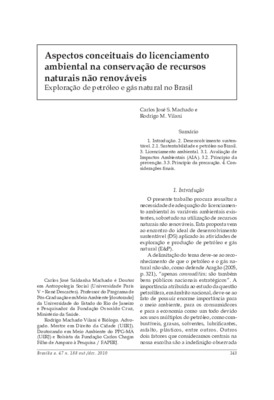 <BR>Data: 10/2010<BR>Fonte: Revista de informação legislativa, v. 47, n. 188, p. 143-152, out./dez. 2010<BR>Parte de: ->Revista de informação legislativa : v. 47, n. 188 (out./dez. 2010)<BR>Responsabilidade: Carlos José S. Machado e Rodrigo M. Vilani<BR>E