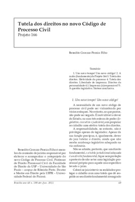 <BR>Data: 04/2011<BR>Fonte: Revista de informação legislativa, v. 48, n. 190 t.1, p. 49-59, abr./jun. 2011.<BR>Parte de: ->Revista de informação legislativa : v. 48, n. 190 (abr./jun. 2011)<BR>Responsabilidade: Benedito Cerezzo Pereira Filho<BR>Endereço p