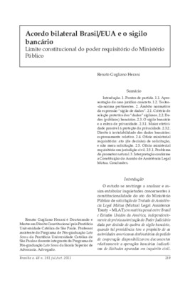 <BR>Data: 07/2011<BR>Fonte: Revista de informação legislativa, v. 48, n. 191, p. 139-165, jul./set. 2011.<BR>Parte de: ->Revista de informação legislativa : v. 48, n. 191 (jul./set. 2011)<BR>Responsabilidade: Renato Gugliano Herani<BR>Endereço para citar 