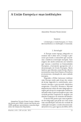 <BR>Data: 10/2011<BR>Fonte: Revista de informação legislativa, v. 48, n. 192, p. 21-30, out./dez. 2011.<BR>Parte de: ->Revista de informação legislativa : v. 48, n. 192 (out./dez. 2011)<BR>Responsabilidade: Amandino Teixeira Nunes Junior<BR>Endereço para 