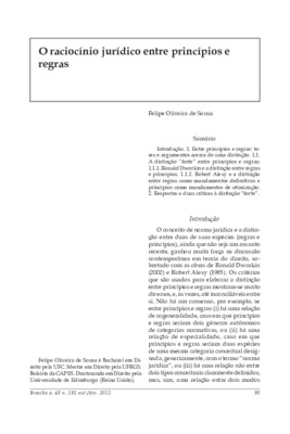 <BR>Data: 10/2011<BR>Fonte: Revista de informação legislativa, v. 48, n. 192, p. 95-109, out./dez. 2011.<BR>Parte de: ->Revista de informação legislativa : v. 48, n. 192 (out./dez. 2011)<BR>Responsabilidade: Felipe Oliveira de Sousa<BR>Endereço para citar