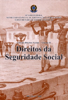 <BR>Data: 2012<BR>Conteúdo: Dispositivos constitucionais pertinentes -- Lei complementar nº 70, de 30 de dezembro de 1991 -- Legislação básica: Lei nº 8.212, de 24 de julho de 1991. Lei nº 8.213, de 24 de julho de 1991. Lei nº 8.742, de 7 de dezembro de 1