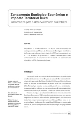 <BR>Data: 04/2013<BR>Fonte: Revista de informação legislativa, v. 50, n. 198, p. 167-185, abr./jun. 2013<BR>Parte de: ->Revista de informação legislativa : v. 50, n. 198 (abr./jun. 2013)<BR>Responsabilidade: Liziane Angelotti Meira, Rhauá Hulek Linário Le