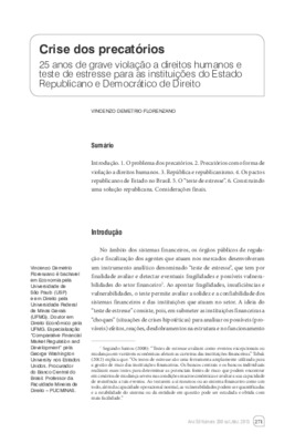 <BR>Data: 10/2013<BR>Fonte: Revista de informação legislativa, v. 50, n. 200, p. 271-295, out./dez. 2013.<BR>Parte de: ->Revista de informação legislativa : v. 50, n. 200 (out./dez. 2013)<BR>Responsabilidade: Vincenzo Demetrio Florenzano<BR>Endereço para 