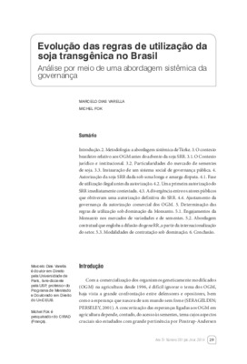 <BR>Data: 01/2014<BR>Fonte: Revista de informação legislativa, v. 51, n. 201, p. 29-52, jan./mar. 2014.<BR>Parte de: ->Revista de informação legislativa : v. 51, n. 201 (jan./mar. 2014)<BR>Responsabilidade: Marcelo Dias Varella, Michel Fok<BR>Endereço par