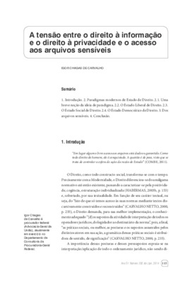 <BR>Data: 04/2014<BR>Fonte: Revista de informação legislativa, v. 51, n. 202, p. 115-130, abr./jun. 2014.<BR>Parte de: ->Revista de informação legislativa : v. 51, n. 202 (abr./jun. 2014)<BR>Responsabilidade: Igor Chagas de Carvalho<BR>Endereço para citar