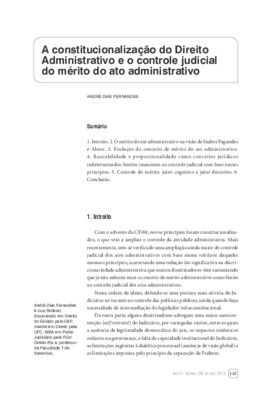 <BR>Data: 2014<BR>Fonte: Revista de Informação Legislativa, v. 51, n. 203, p. 143-164, jul./set. 2014.<BR>Responsabilidade: Andréa Dias Fernandes.--<BR>Endereço para citar este documento: -www2.senado.gov.br/bdsf/item/id/507410->www2.sen