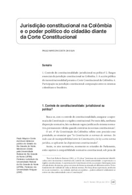 <BR>Data: 2014<BR>Fonte: Revista de Informação Legislativa, v. 51, n. 203, p. 185-204, jul./set. 2014.<BR>Responsabilidade: Paulo Maycon Costa da Silva<BR>Endereço para citar este documento: -www2.senado.gov.br/bdsf/item/id/507412->www2.