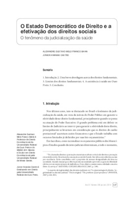 <BR>Data: 2014<BR>Fonte: Revista de Informação Legislativa, v. 51, n. 203, p. 127-141, jul./set. 2014.<BR>Responsabilidade: Alexandre Gustavo Melo Franco Bahia, Júnior Ananias Castro<BR>Endereço para citar este documento: -www2.senado.gov.br/bd