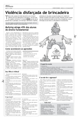 <BR>Data: 05/05/2008<BR>Fonte: Jornal do Senado, v. 6, n. 213, 5 maio/11 maio 2008. Especial Cidadania<BR>Endereço para citar este documento: -www2.senado.leg.br/bdsf/item/id/99586->www2.senado.leg.br/bdsf/item/id/99586