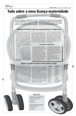 <BR>Data: 08/09/2008<BR>Fonte: Jornal do Senado, v. 6, n. 230, 8 set./14 set. 2008. Especial Cidadania<BR>Endereço para citar este documento: -www2.senado.leg.br/bdsf/item/id/102727->www2.senado.leg.br/bdsf/item/id/102727