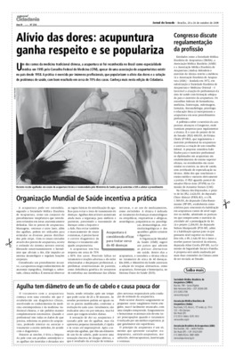 <BR>Data: 20/10/2008<BR>Fonte: Jornal do Senado, v. 6, n. 236, 20 out./26 out. 2008. Especial Cidadania<BR>Endereço para citar este documento: ->www2.senado.leg.br/bdsf/item/id/136634