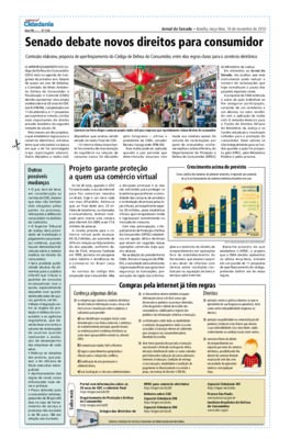 <BR>Data: 16/11/2010<BR>Fonte: Jornal do Senado, v. 8, n. 329, 16 nov. 2010. Especial Cidadania<BR>Endereço para citar este documento: -www2.senado.leg.br/bdsf/item/id/191794->www2.senado.leg.br/bdsf/item/id/191794