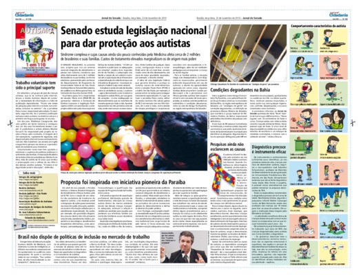 <BR>Data: 23/11/2010<BR>Fonte: Jornal do Senado, v. 8, n. 330, 23 nov. 2010. Especial Cidadania<BR>Endereço para citar este documento: -www2.senado.leg.br/bdsf/item/id/192232->www2.senado.leg.br/bdsf/item/id/192232