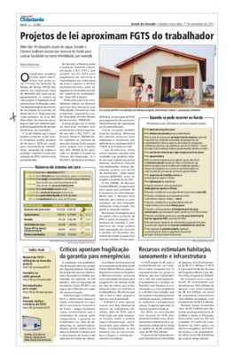 <BR>Data: 01/11/2011<BR>Fonte: Jornal do Senado, v. 9, n. 369, 1 nov. 2011. Especial Cidadania.<BR>Endereço para citar este documento: -www2.senado.leg.br/bdsf/item/id/225485->www2.senado.leg.br/bdsf/item/id/225485