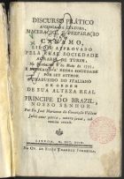 Discurso prático àcerca da cultura, maceração e preparação do canamo, lido e aprovado pela Real Sociedade Agraria de Turim, na Sessão de 8 de Maio de 1795... / traduzido do italiano... por Fr. José Mariano da Conceição Velloso.... - Lisboa : na Of. de Simão Thaddeo Ferreira, 1799. - 70, 2 p., [2] grav. desdobr. : il. ; 8º (15 cm)