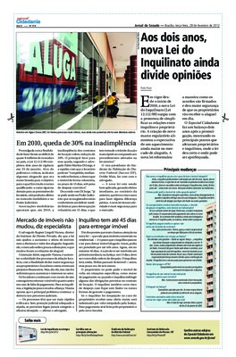 <BR>Data: 28/02/2012<BR>Fonte: Jornal do Senado, v. 10, n. 378, 28 fev. 2012. Especial Cidadania<BR>Endereço para citar este documento: -www2.senado.leg.br/bdsf/item/id/242214->www2.senado.leg.br/bdsf/item/id/242214