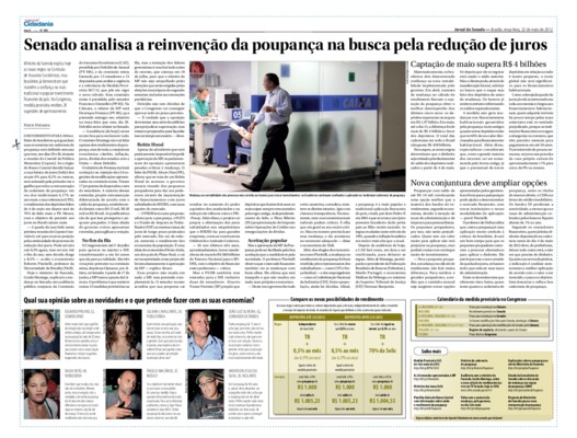 <BR>Data: 22/05/2012<BR>Fonte: Jornal do Senado, v. 10, n. 389, 22 maio 2012. Especial Cidadania<BR>Endereço para citar este documento: -www2.senado.leg.br/bdsf/item/id/242421->www2.senado.leg.br/bdsf/item/id/242421