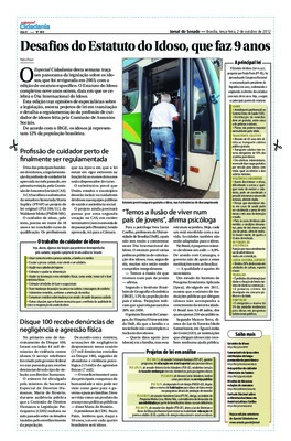 <BR>Data: 02/10/2012<BR>Fonte: Jornal do Senado, v. 10, n. 404, 2 out. 2012. Especial Cidadania<BR>Endereço para citar este documento: -www2.senado.leg.br/bdsf/item/id/242998->www2.senado.leg.br/bdsf/item/id/242998