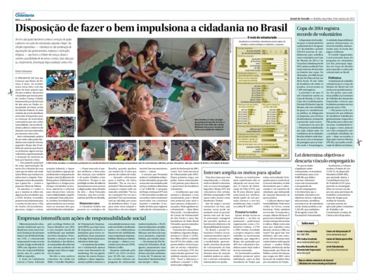 <BR>Data: 09/10/2012<BR>Fonte: Jornal do Senado, v. 10, n. 405, 9 out. 2012. Especial Cidadania<BR>Endereço para citar este documento: -www2.senado.leg.br/bdsf/item/id/243040->www2.senado.leg.br/bdsf/item/id/243040