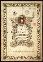 CORREIA, João Tomás, ca 1667-175-<br/>Livro de varias plantas deste Reino e de Castela / por Ioão Thomas Correa [entre 1699 e 1743]. - 87 f. : totalmente il., color., várias f. desdobráveis ; 43 cm